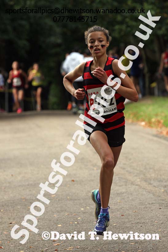 Womens under-17s ERRA Road Relays, Sutton Coldifield, Birmingham. Photo: David T. Hewitson/Sports for All Pics